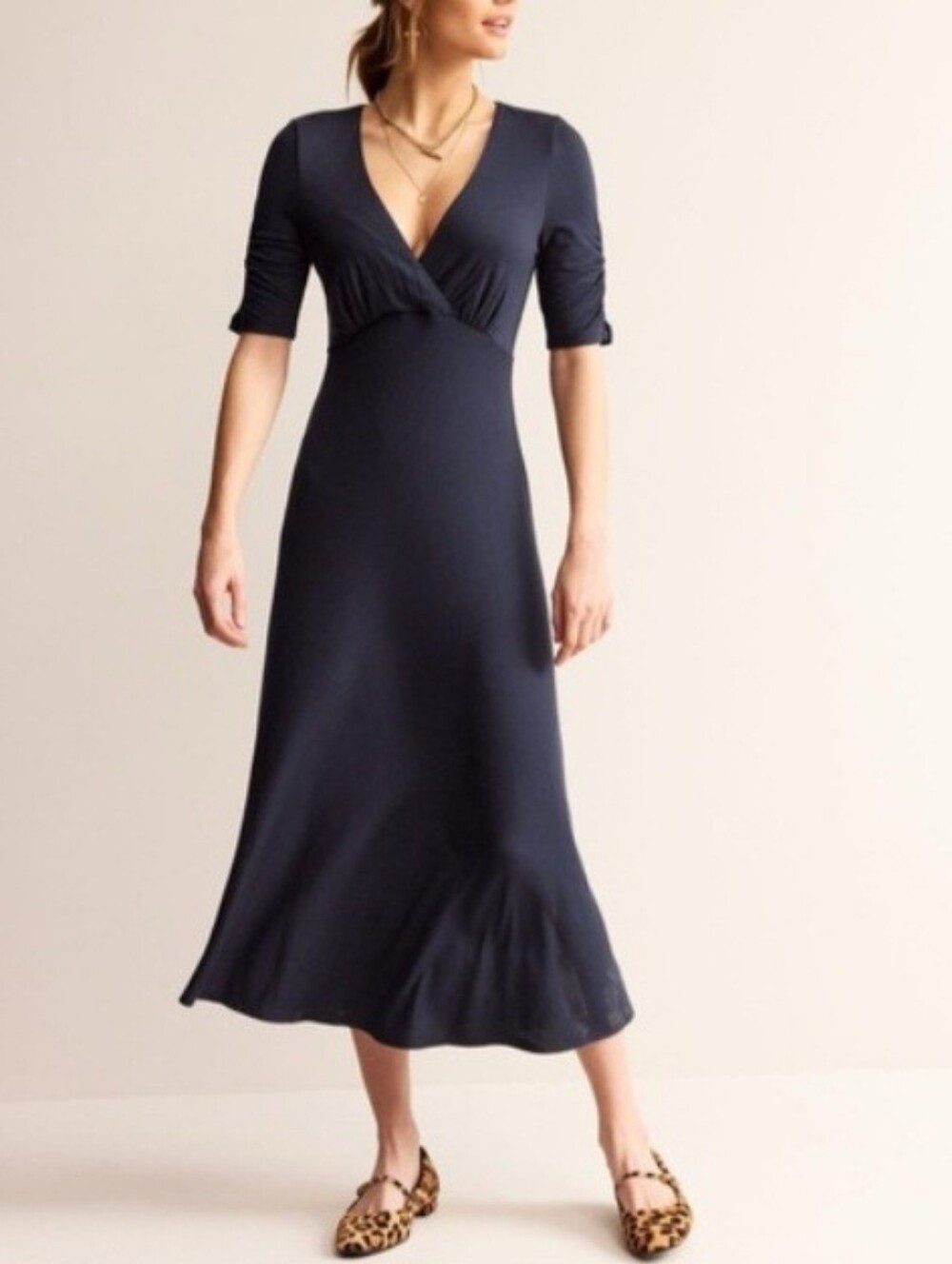 Boden Rebecca Stretch Jersey Midi Dress 4P